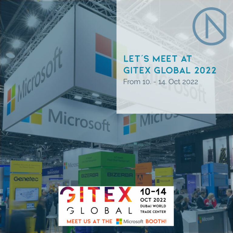gitex gloabl 2022 nasconception at microsoft booth
